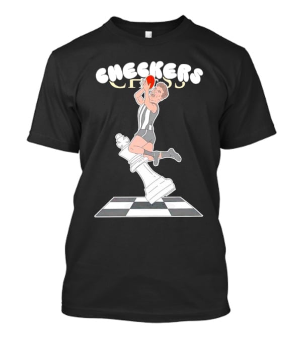 Checkers Chess Dunk King Piece Basketball Jumper T-Shirt
