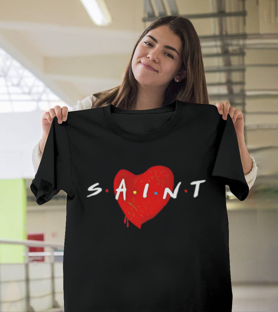 SAINT Michael Friends Heart Inspired T-Shirt