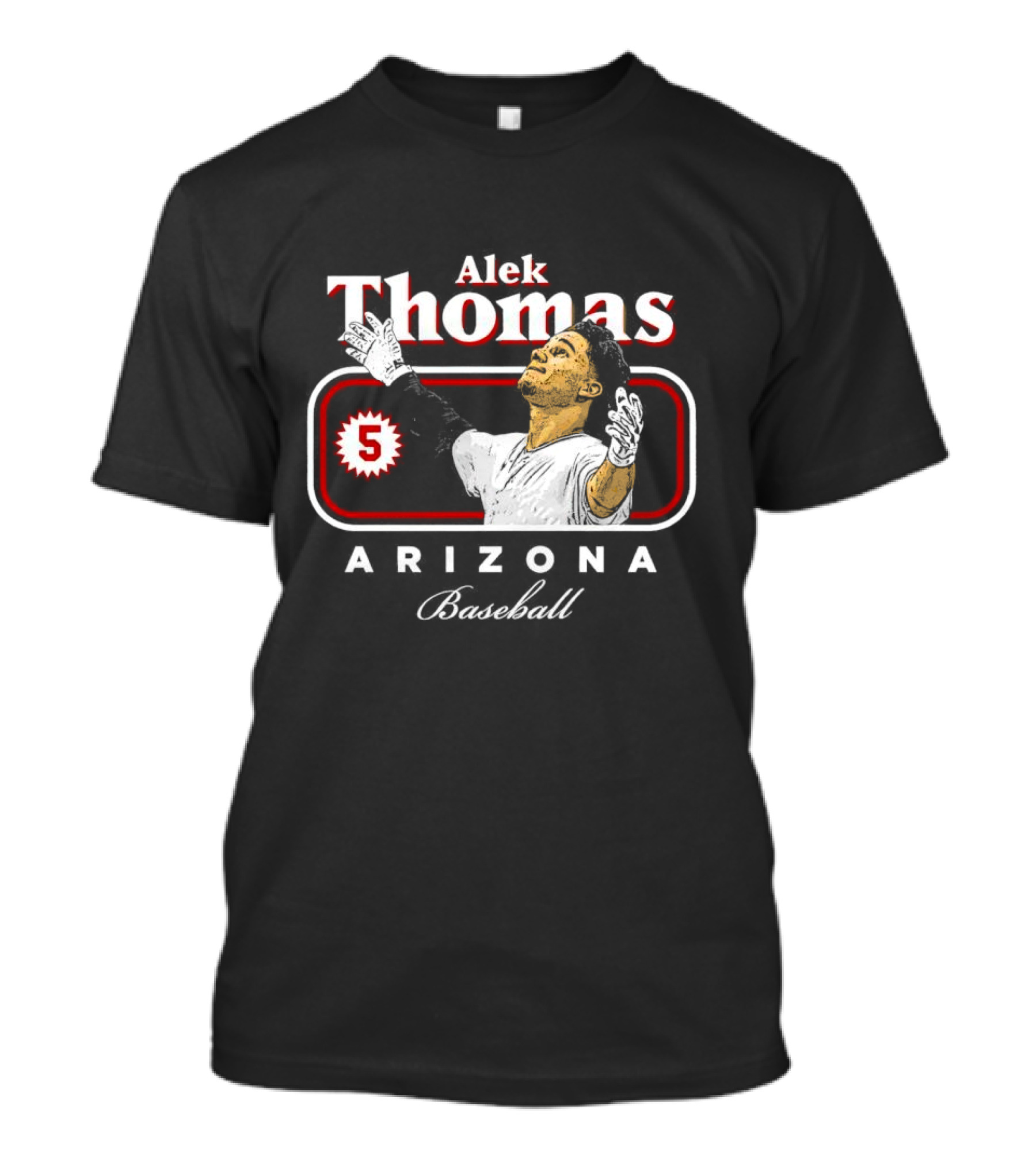 Alek Thomas Arizona Baseball 5 T-Shirt