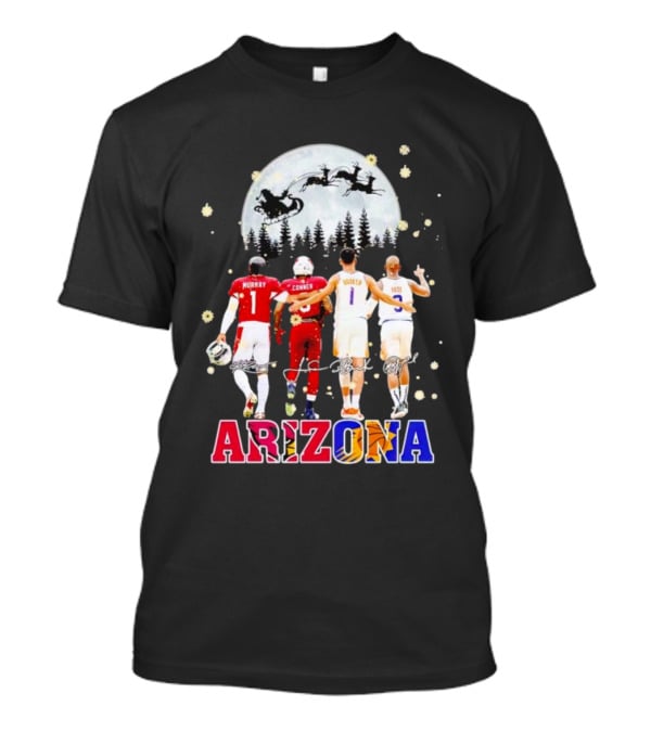 Arizona Christmas Kyler Murray James Conner Devin Booker Chris Paul T-Shirt
