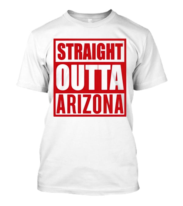 Straight Outta Arizona Diamondbacks T-Shirt