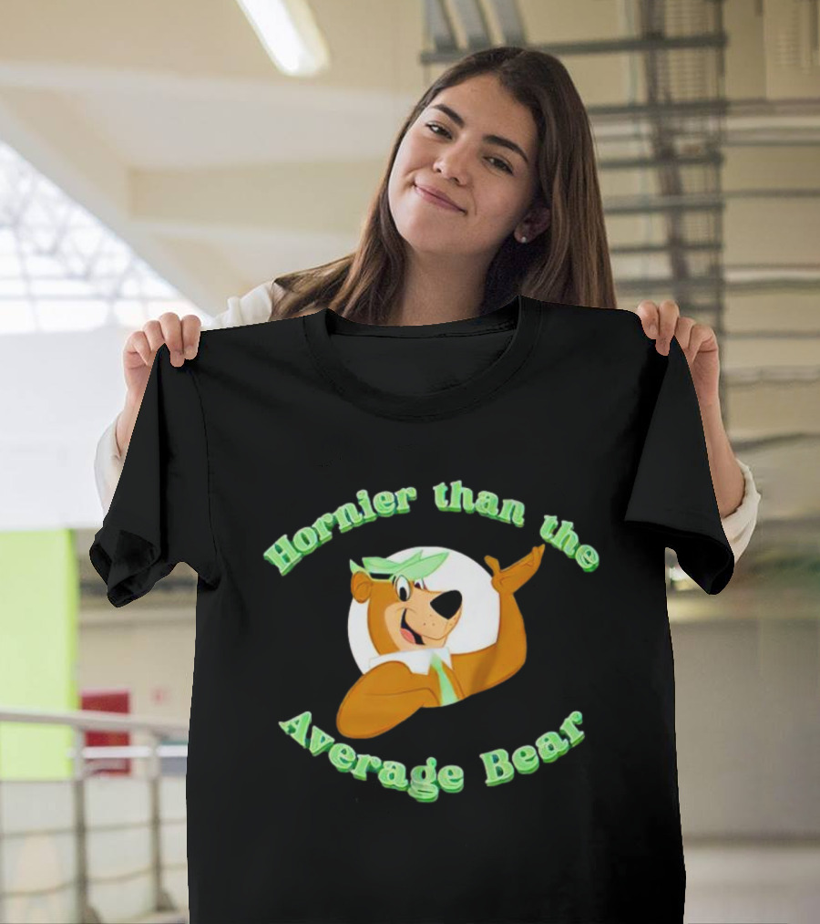 Hornier Than The Average Bear Yogi Bear T-Shirt