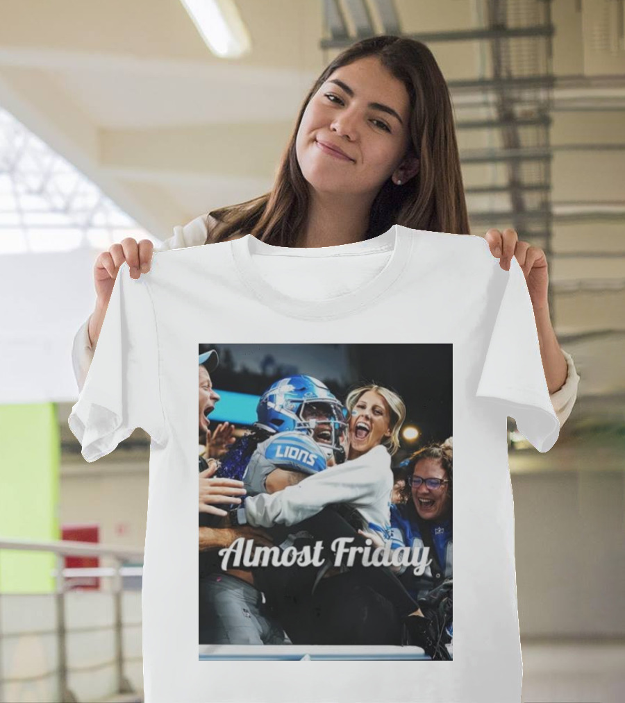Almost Friday Lions Celebration Hug T-Shirt