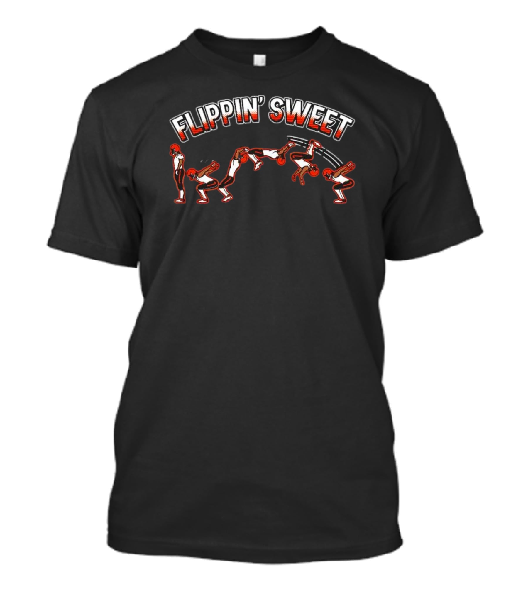Flippin’ Sweet Cincinnati Bengals Football Acrobatics T-Shirt