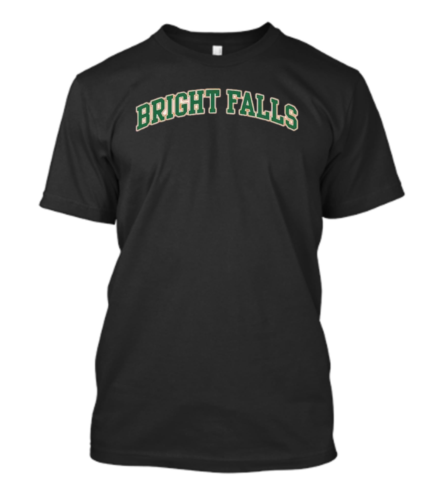 Alan Wake Bright Falls Green Lettering T-Shirt