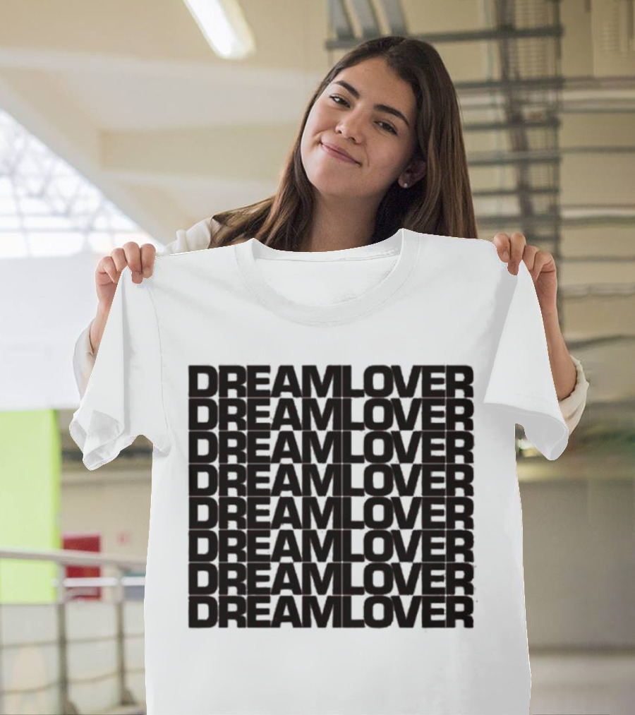 Mariah Carey Dreamlover Repeated Text T-Shirt