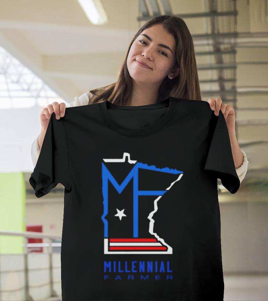Millennial Farmer RWB Minnesota T-Shirt