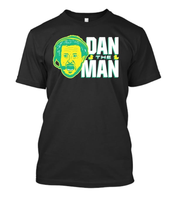 Oregon Fans Dan The Man Ducks Headset T-Shirt