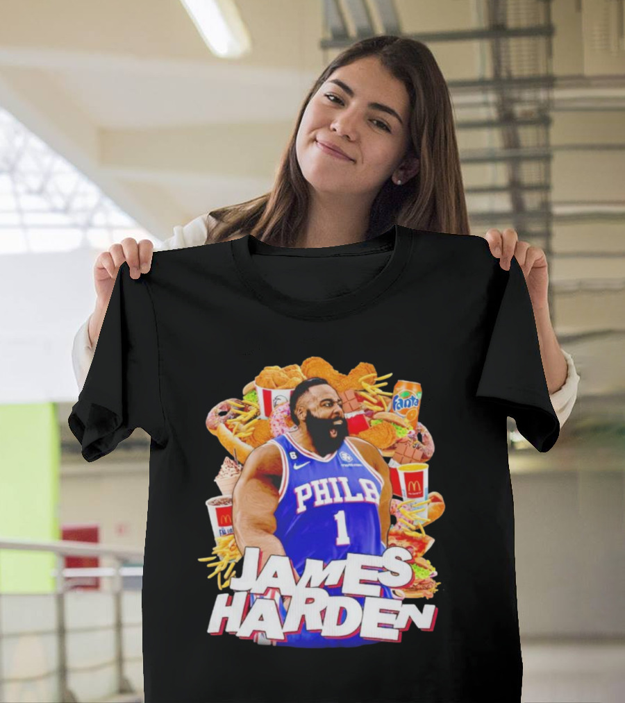James Harden Philly Fast Food McDonald's Fanta T-Shirt