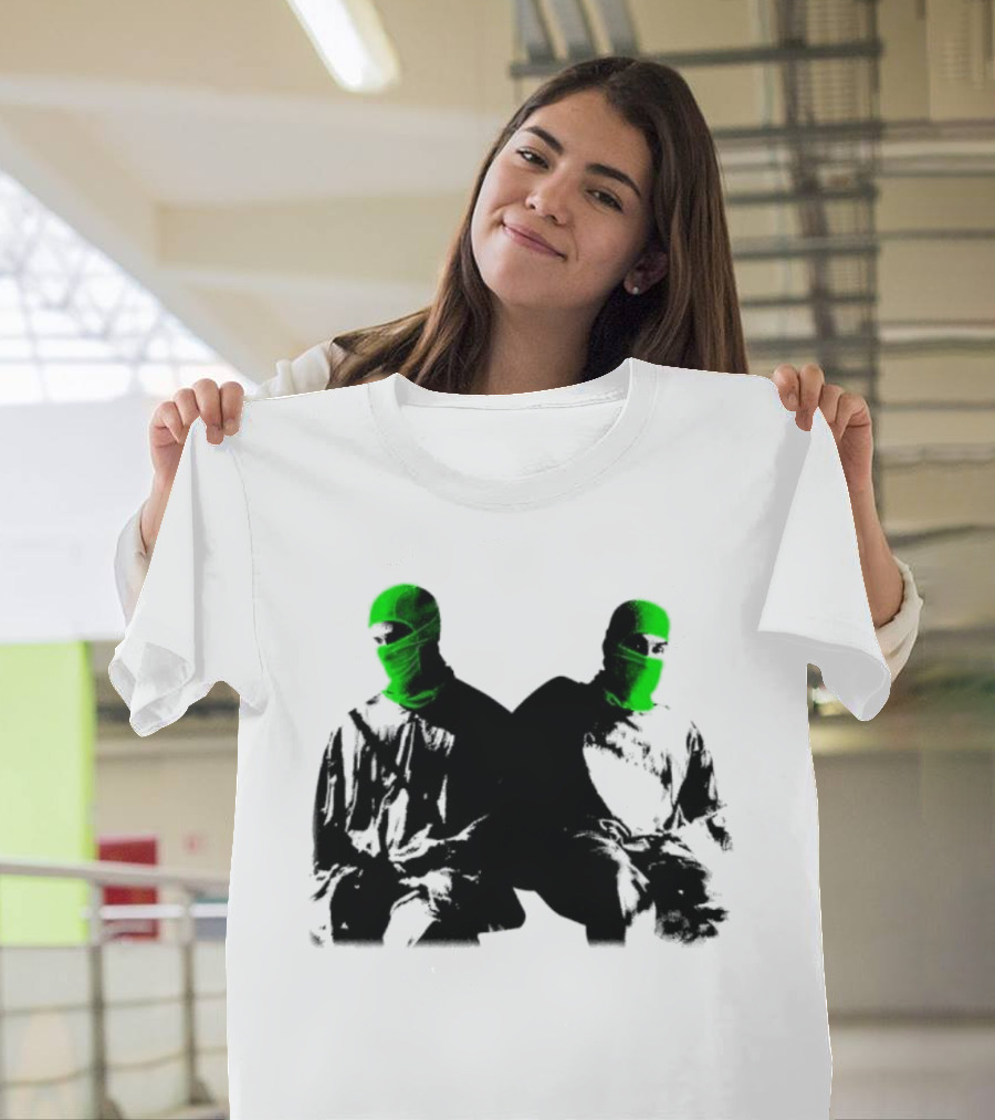 Mansionz Mask Green Neon Duo T-Shirt