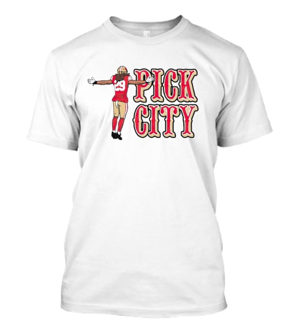Talanoa Hufanga Pick City 49ers T-Shirt