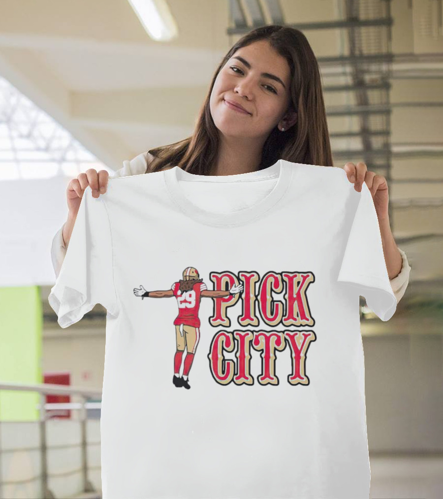 Talanoa Hufanga Pick City 49ers T-Shirt