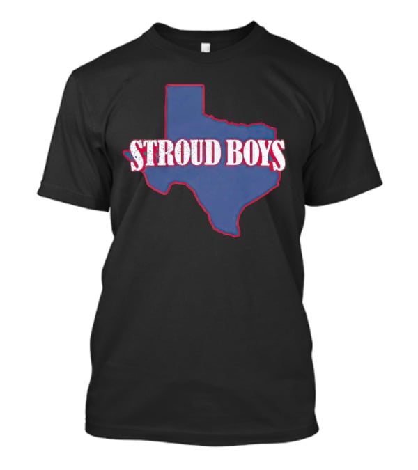 Texas Stroud Boys Texas Map T-Shirt