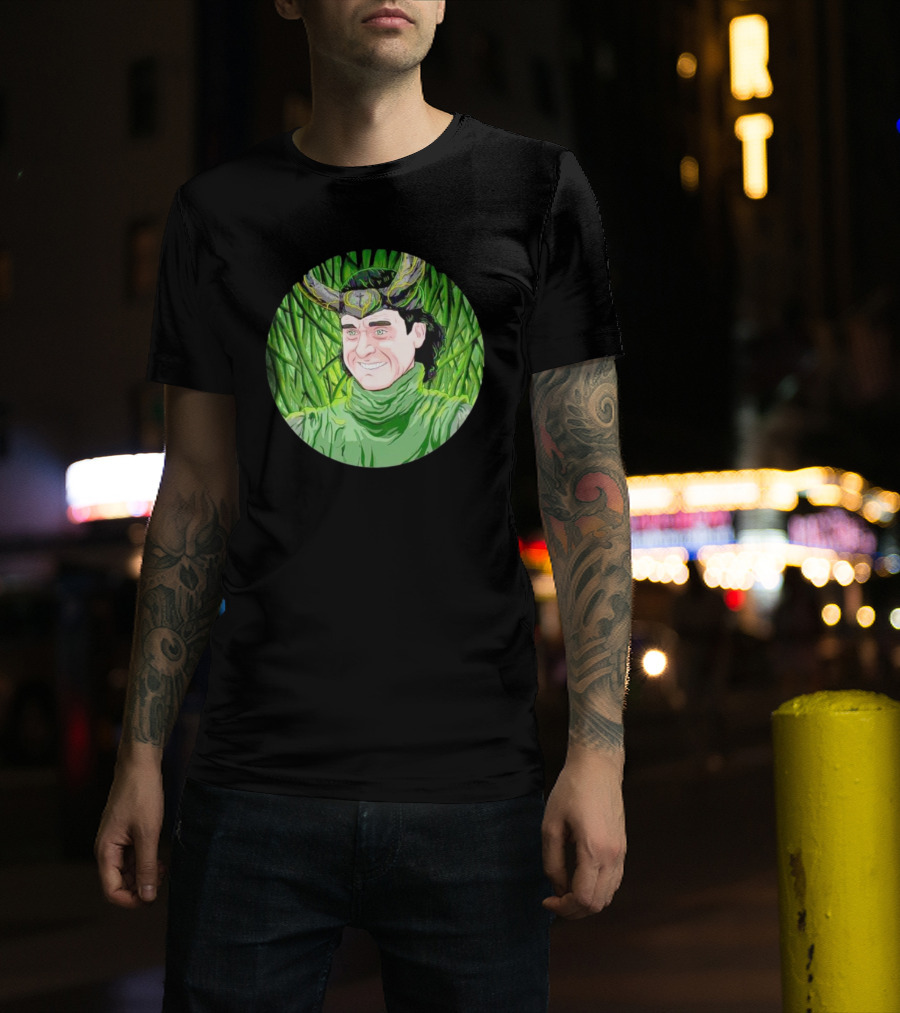 Breaking Bad Loki Crossover Horned Green Character T-Shirt