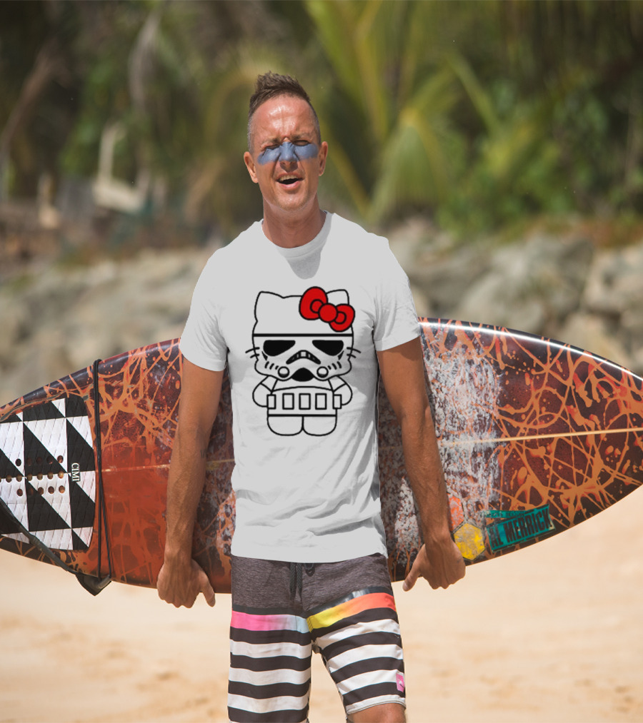 Hello Kitty Star Wars Stormtrooper Crossover T-Shirt