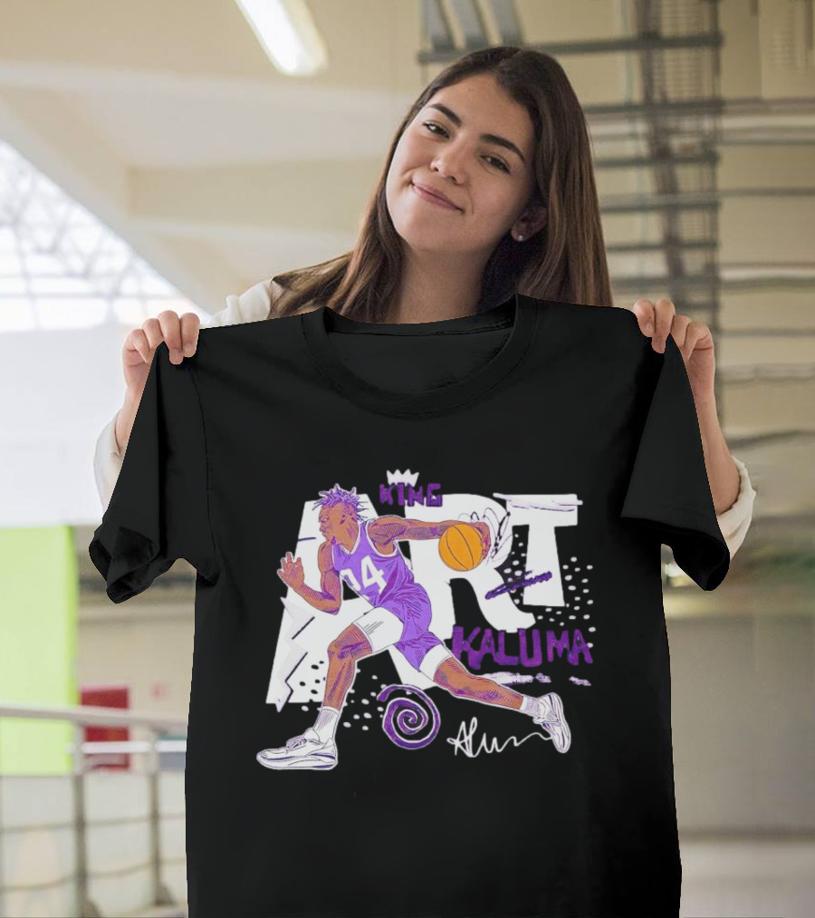 King Arthur Kaluma 14 Basketball Signature T-Shirt