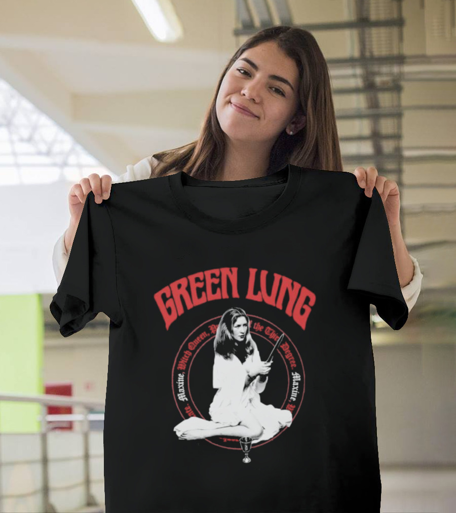 Green Lung Maxine Witch Queen Black Magic Ritual Iconic T-Shirt