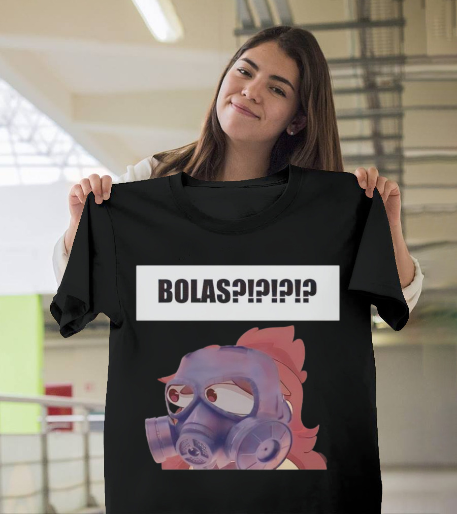 Bolas Jaiden Animations Gas Mask Character Expression T-Shirt