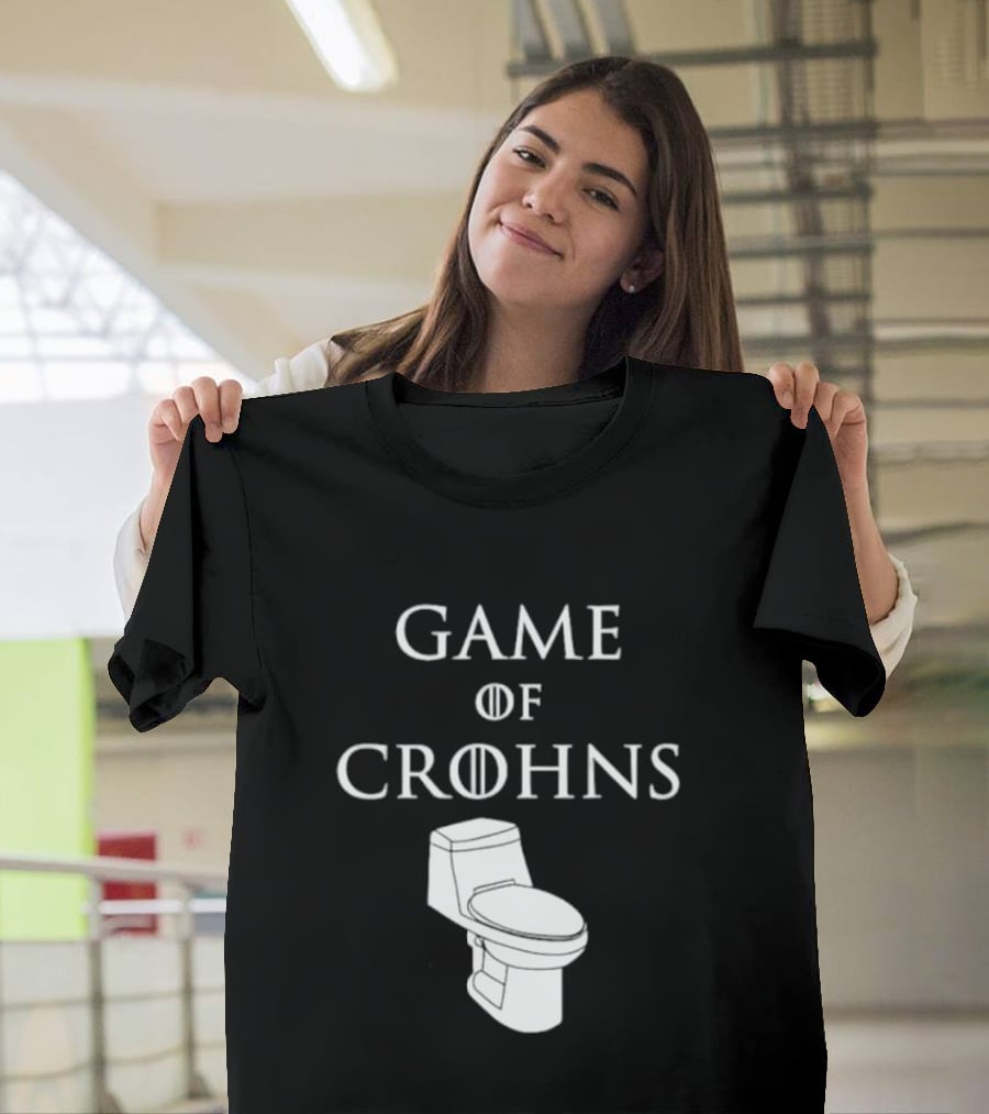 Game Of Crohns Toilet Throne T-Shirt