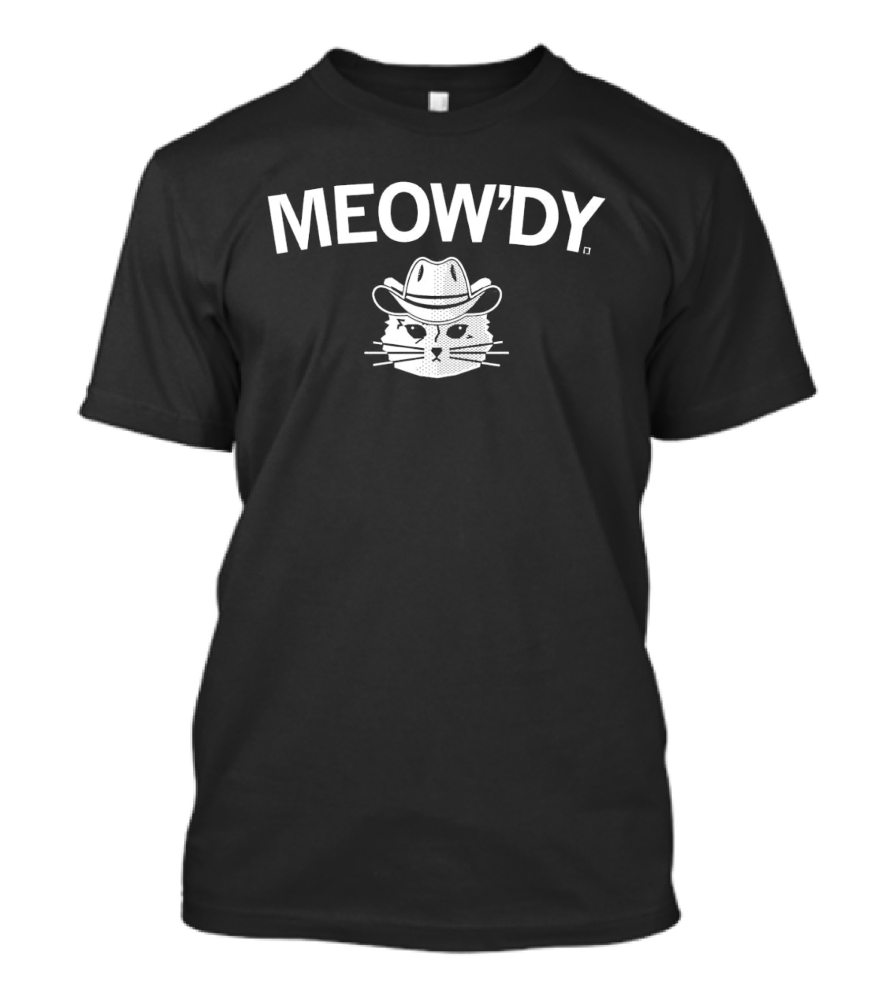 Meow'dy Cat Cowboy Hat T-Shirt
