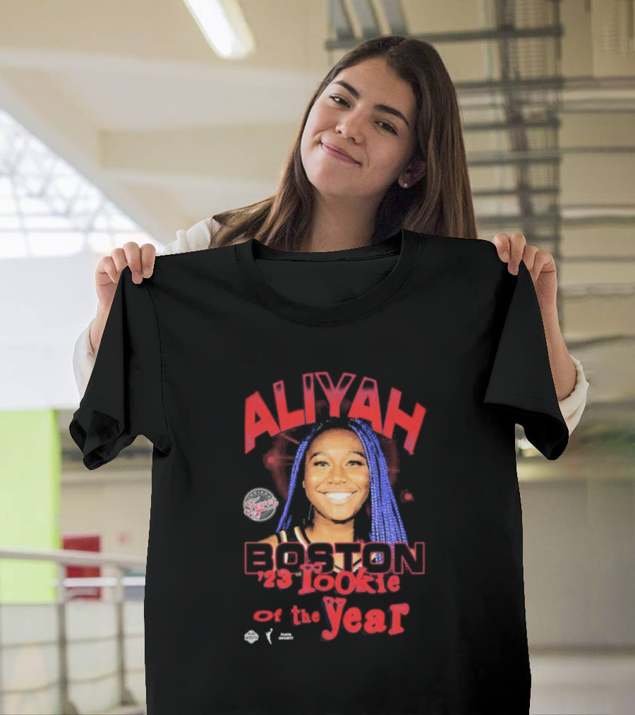 Aliyah Boston '23 Rookie of the Year Indiana Fever Fan Favorite T-Shirt
