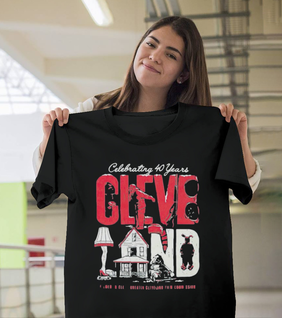 Celebrating 40 Years Cleveland Greater Cleveland Film Commission T-Shirt