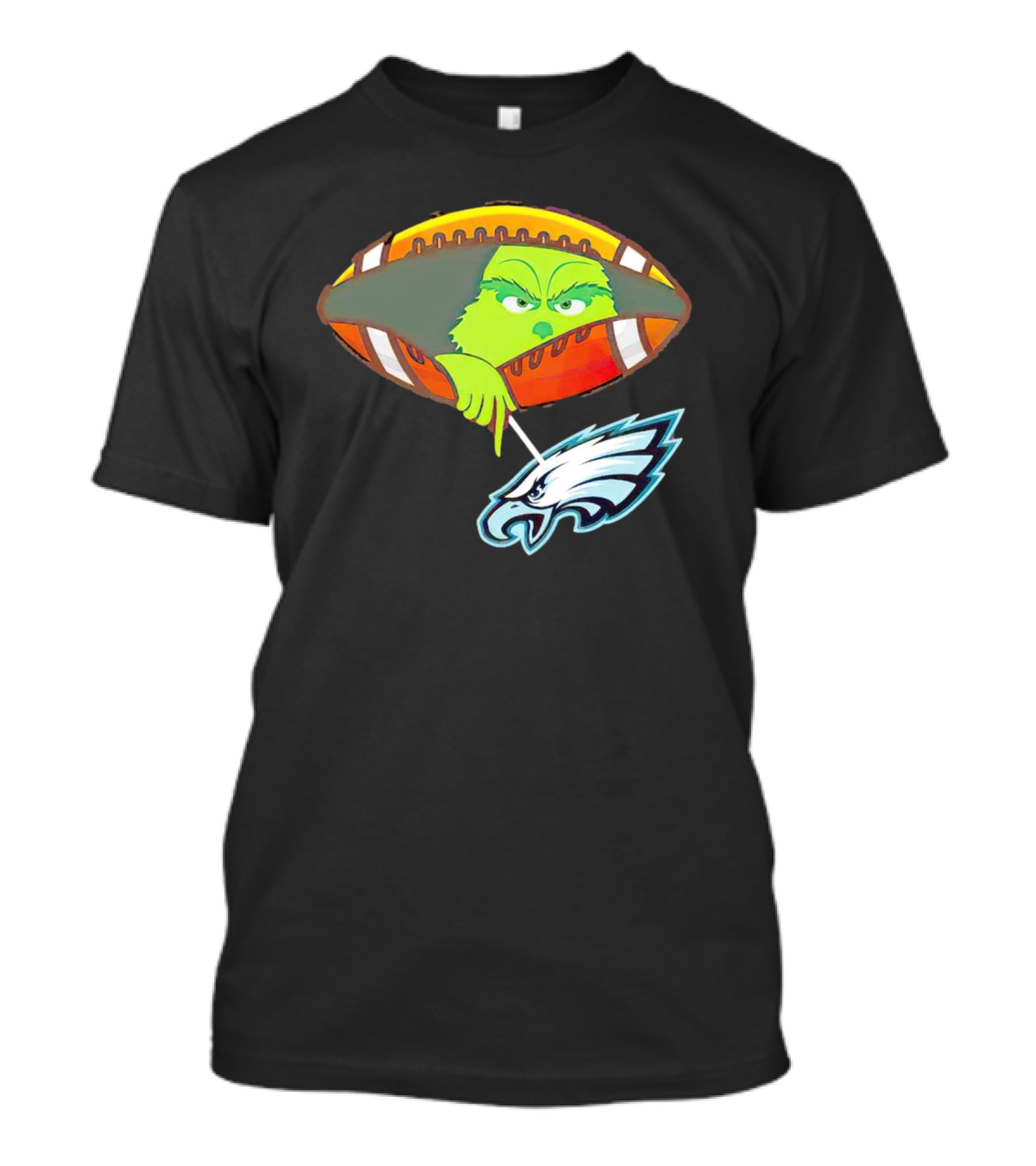 Grinch Ew Philadelphia Eagles Football T-Shirt