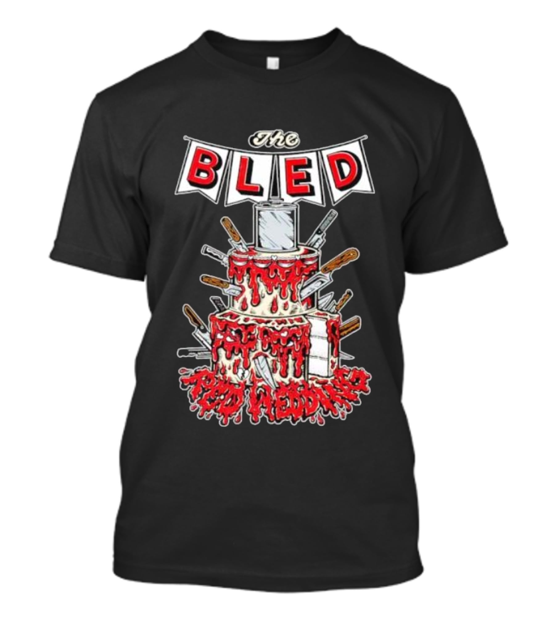 The Bled Red Wedding Bloody Knife Cake T-Shirt