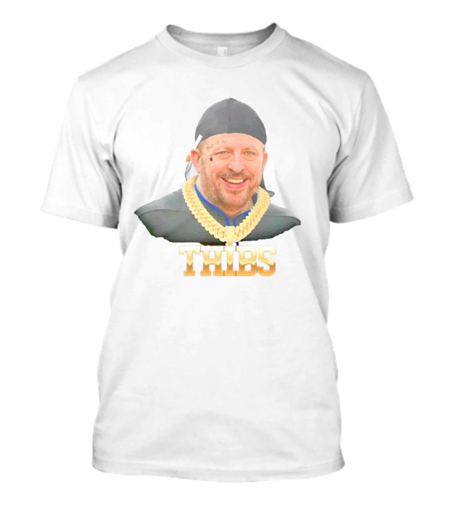 Thibodeau Durag Chain Gangsta Thibs T-Shirt