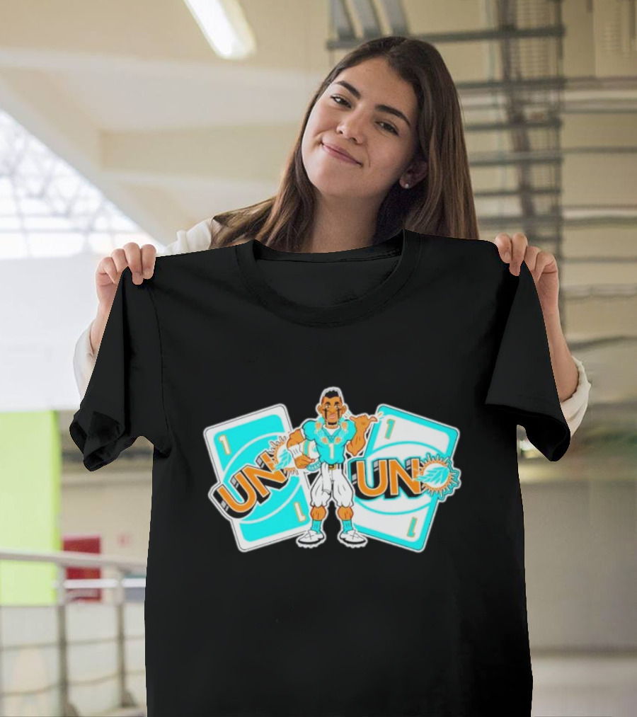 Tua Tagovailoa Uno Card Miami Football 1 T-Shirt