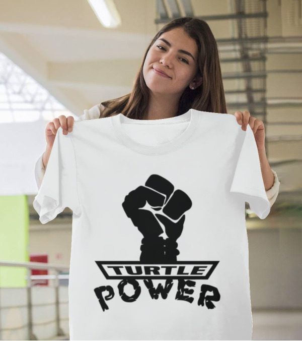 Turtle Power Fist Revolution Bold Iconic T-Shirt