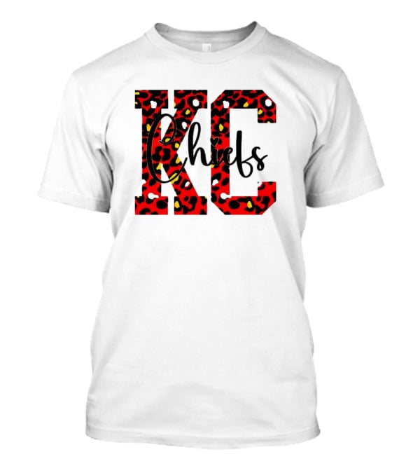 KC Chiefs Leopard Print T-Shirt