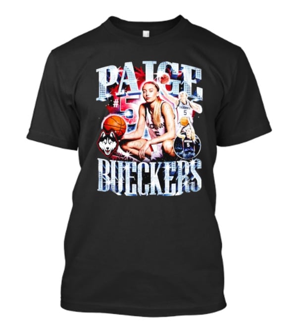 PAIGE #5 BUECKERS UCONN HUSKIES BASKETBALL VINTAGE T-Shirt
