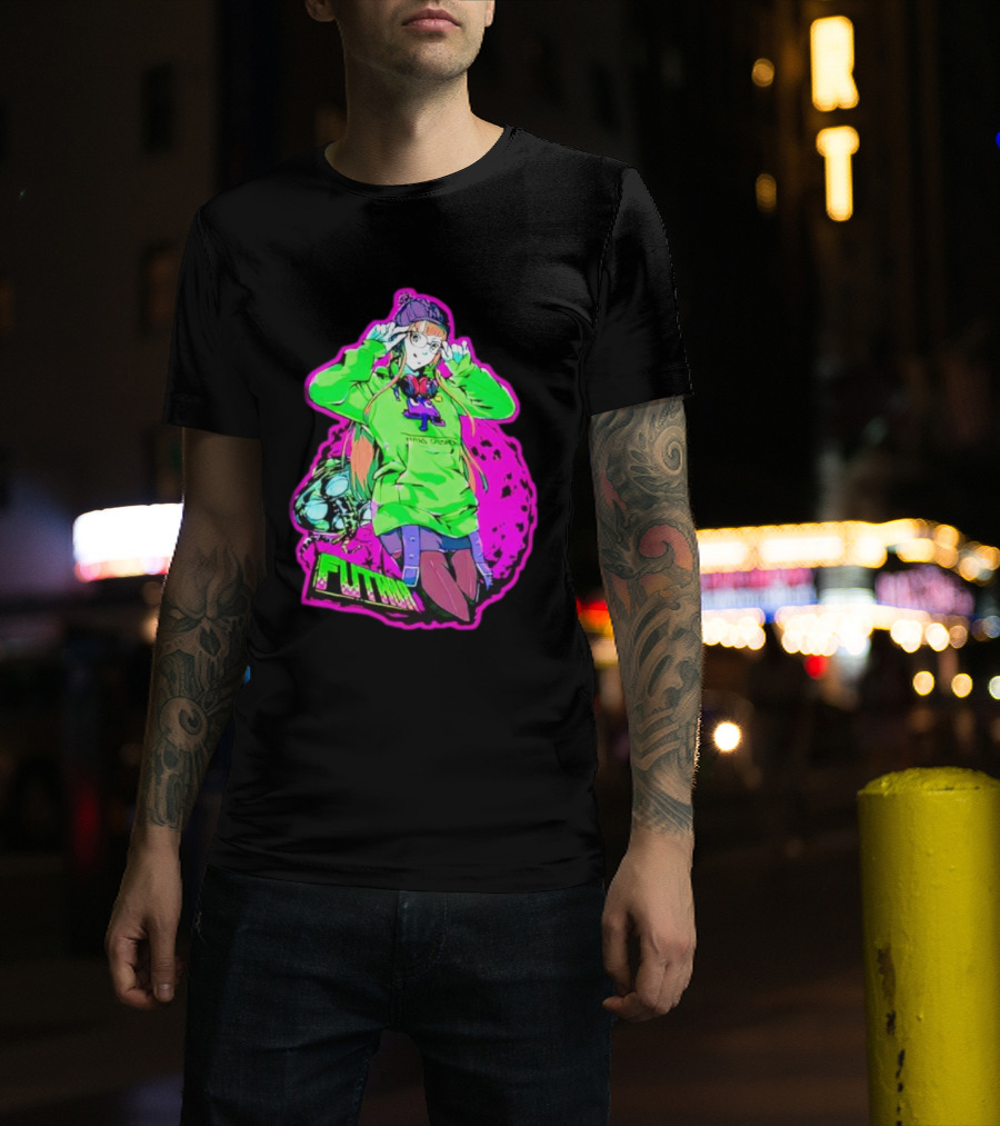 Persona 5 Futaba Sakura Neon Style T-Shirt