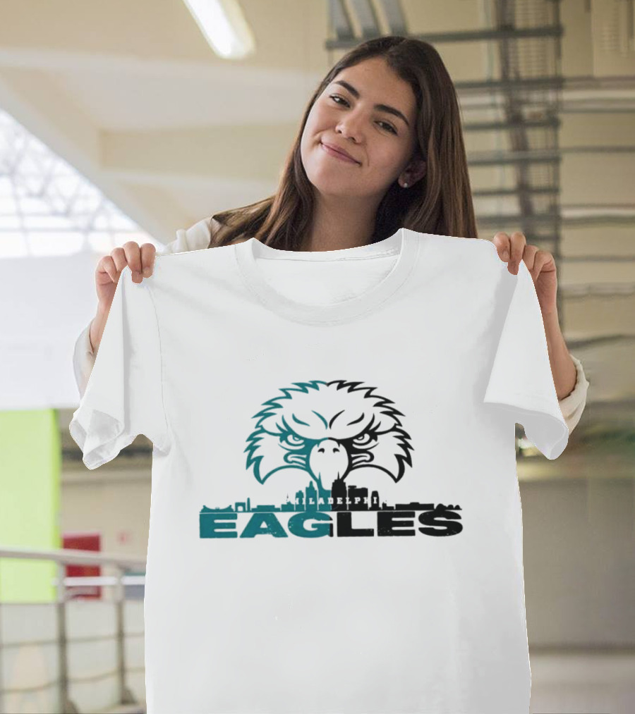 Eagles Skyline Philadelphia T-Shirt