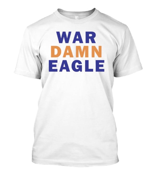 Auburn Tigers War Damn Eagle T-Shirt