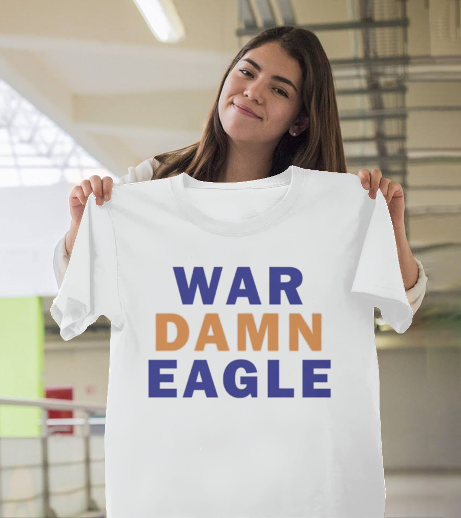 Auburn Tigers War Damn Eagle T-Shirt