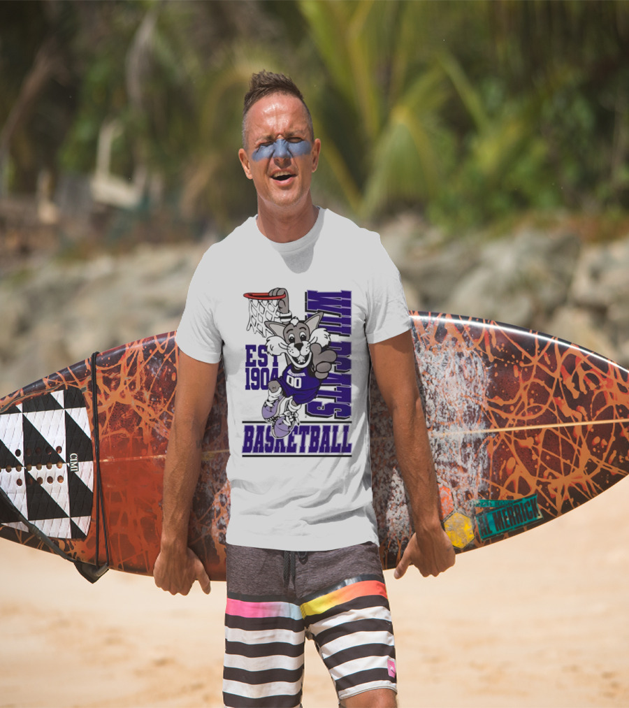 Northwestern Wildcats Basketball Willie Dunk Est 1904 T-Shirt