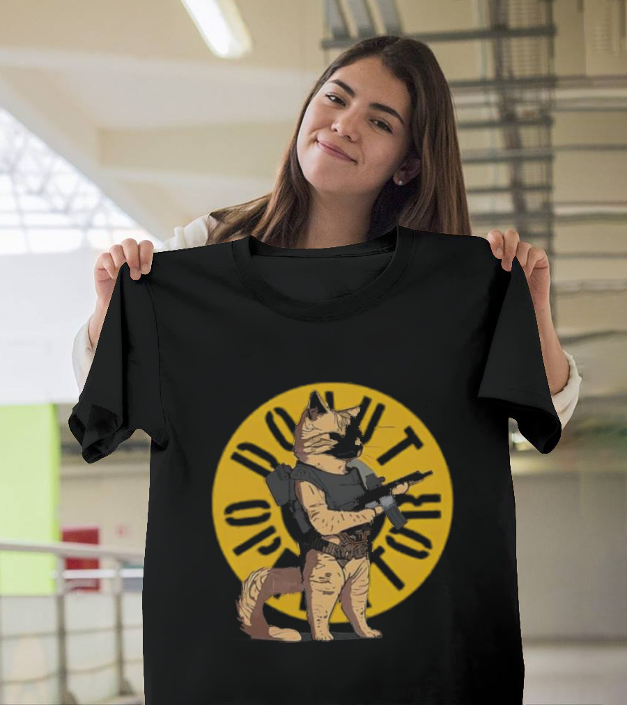 Revenge of Squirt Do Not Obey Tactical Cat T-Shirt