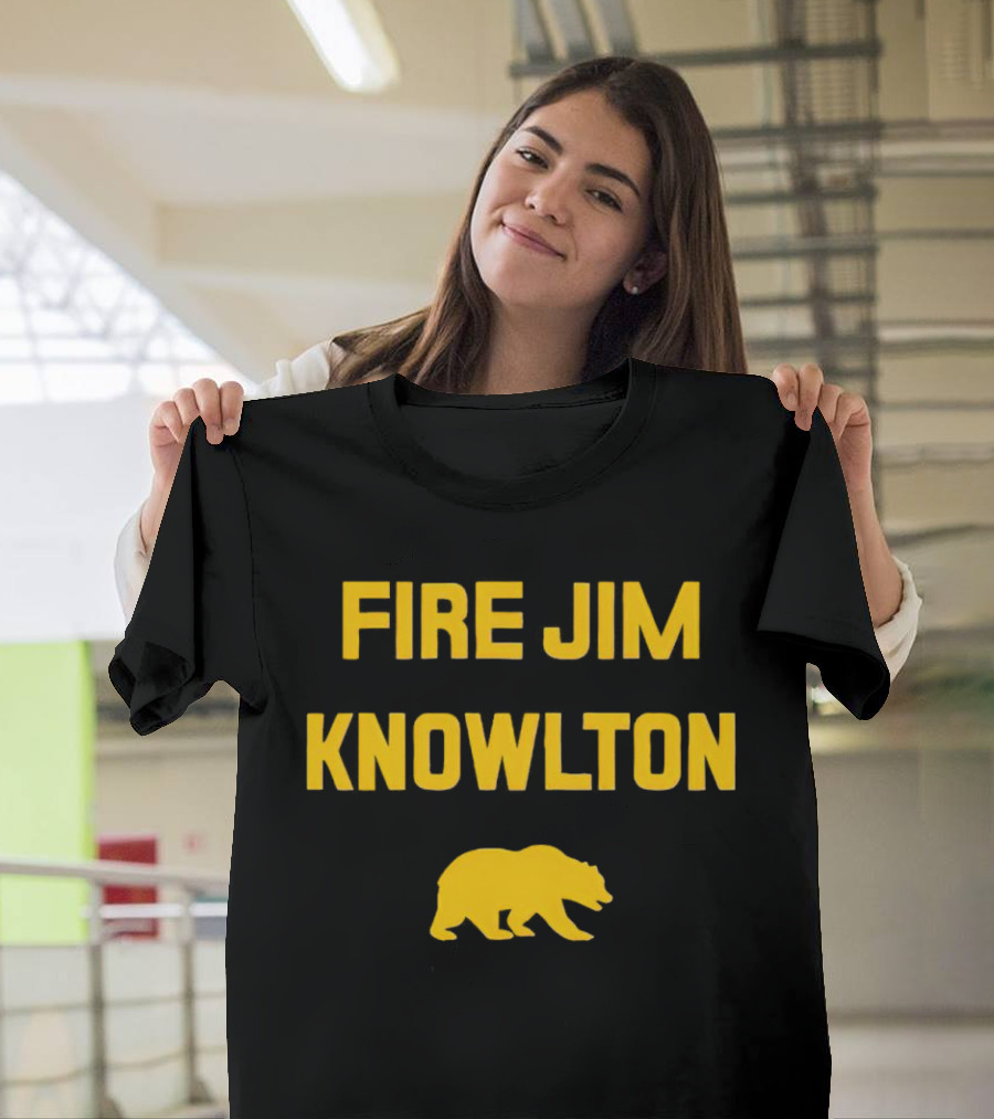 FIRE JIM KNOWLTON Bear T-Shirt