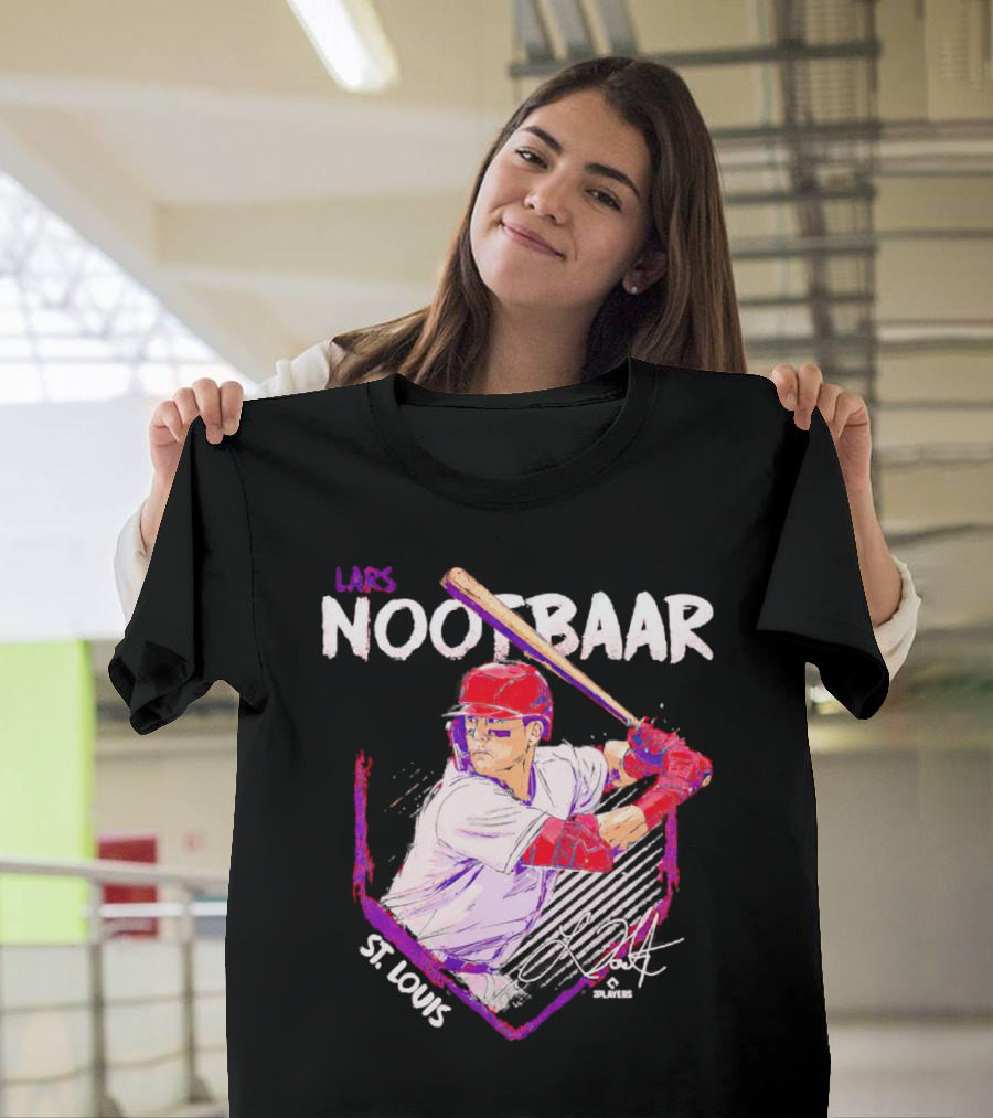 Lars Nootbaar St. Louis Baseball Players Signature T-Shirt