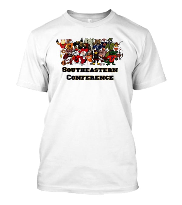 Southeastern Conference Mascots Collection T-Shirt