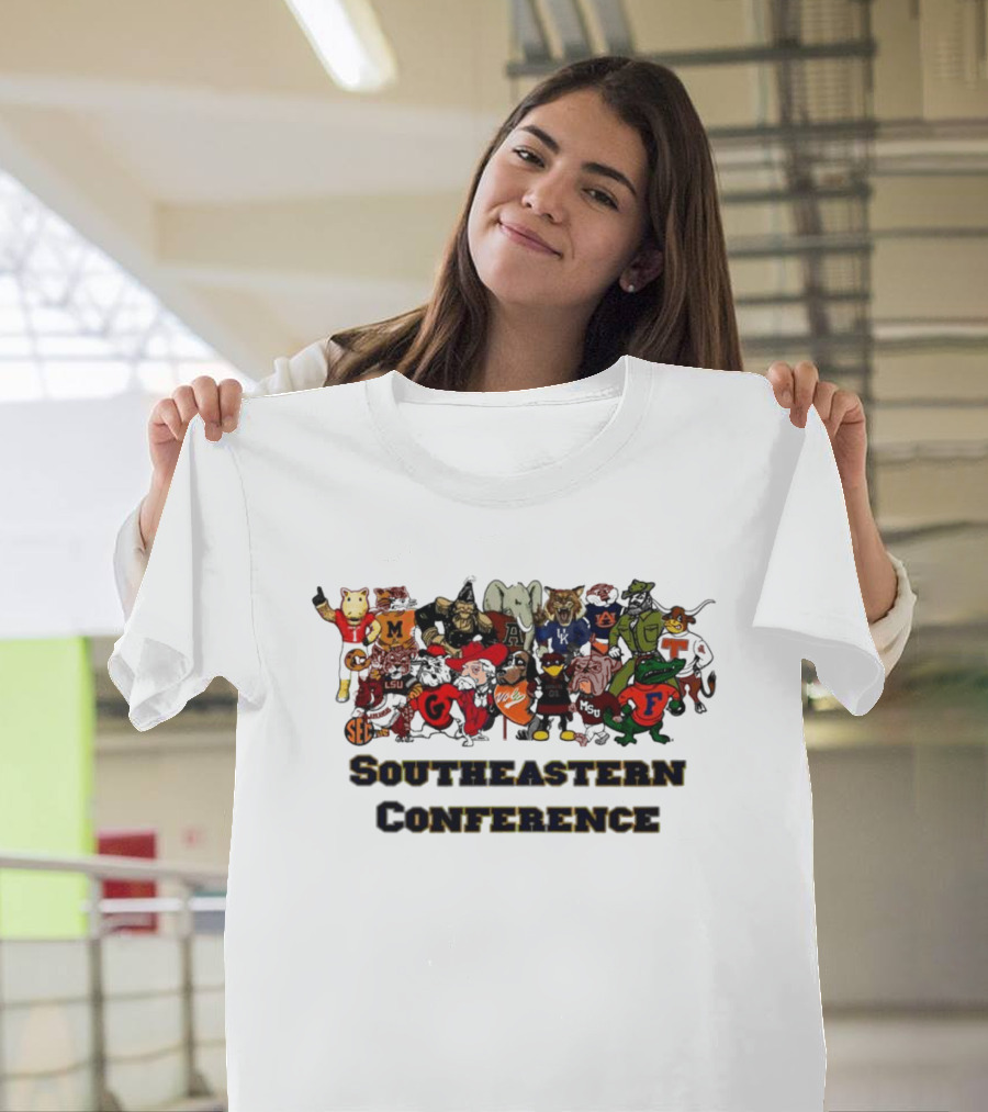 Southeastern Conference Mascots Collection T-Shirt