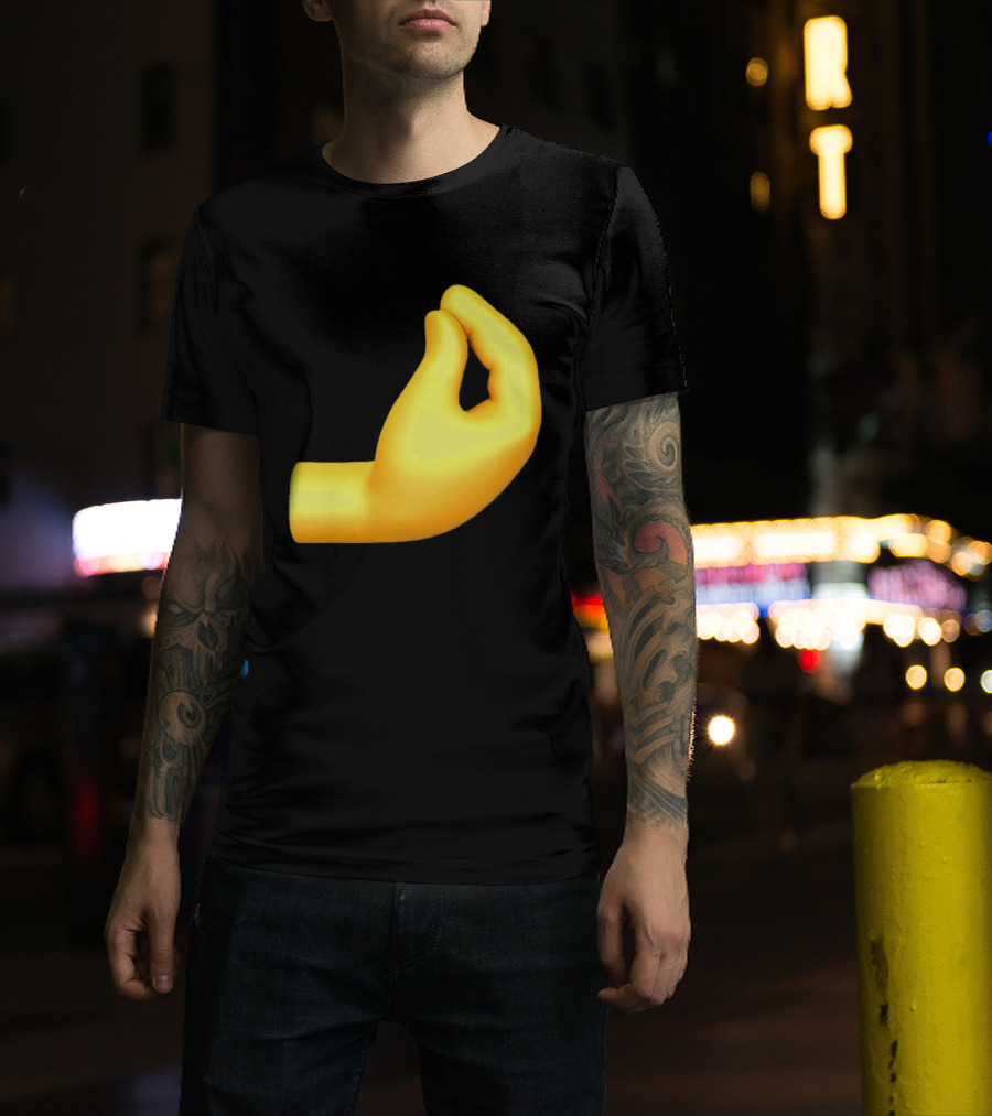 Tommy DeVito Che Vuoi Italian Hand Gesture Emoji T-Shirt