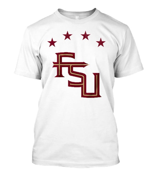 FSU Soccer Four Stars Achievement Recognition T-Shirt