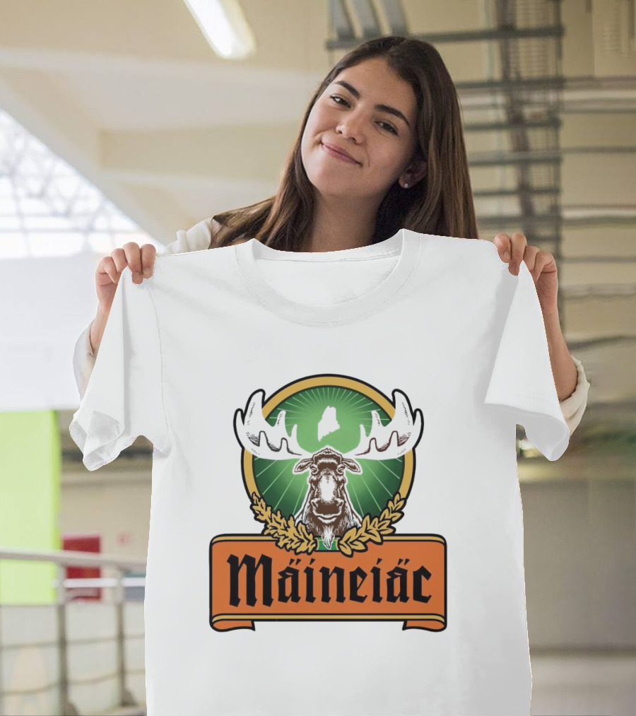 Jagermeister Maineiac Moose Maine T-Shirt
