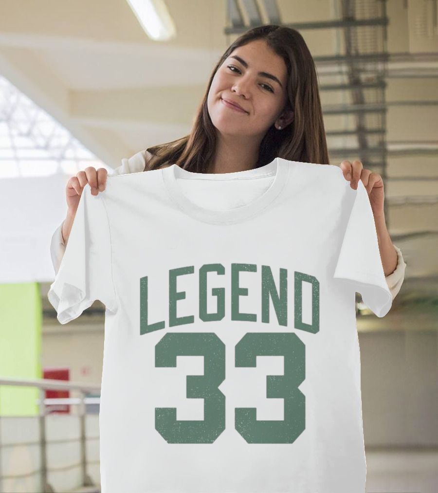 Legend 33 Larry Bird Boston Celtics T-Shirt