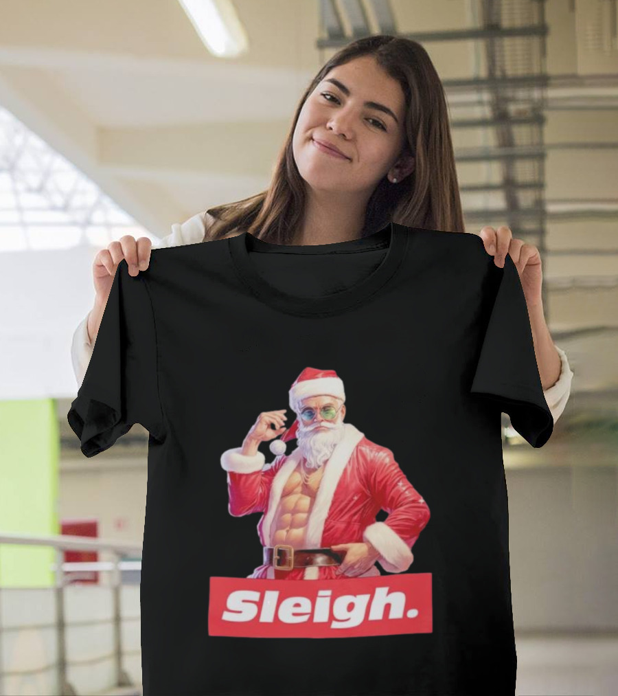 Sleigh Santa Christmas T-Shirt
