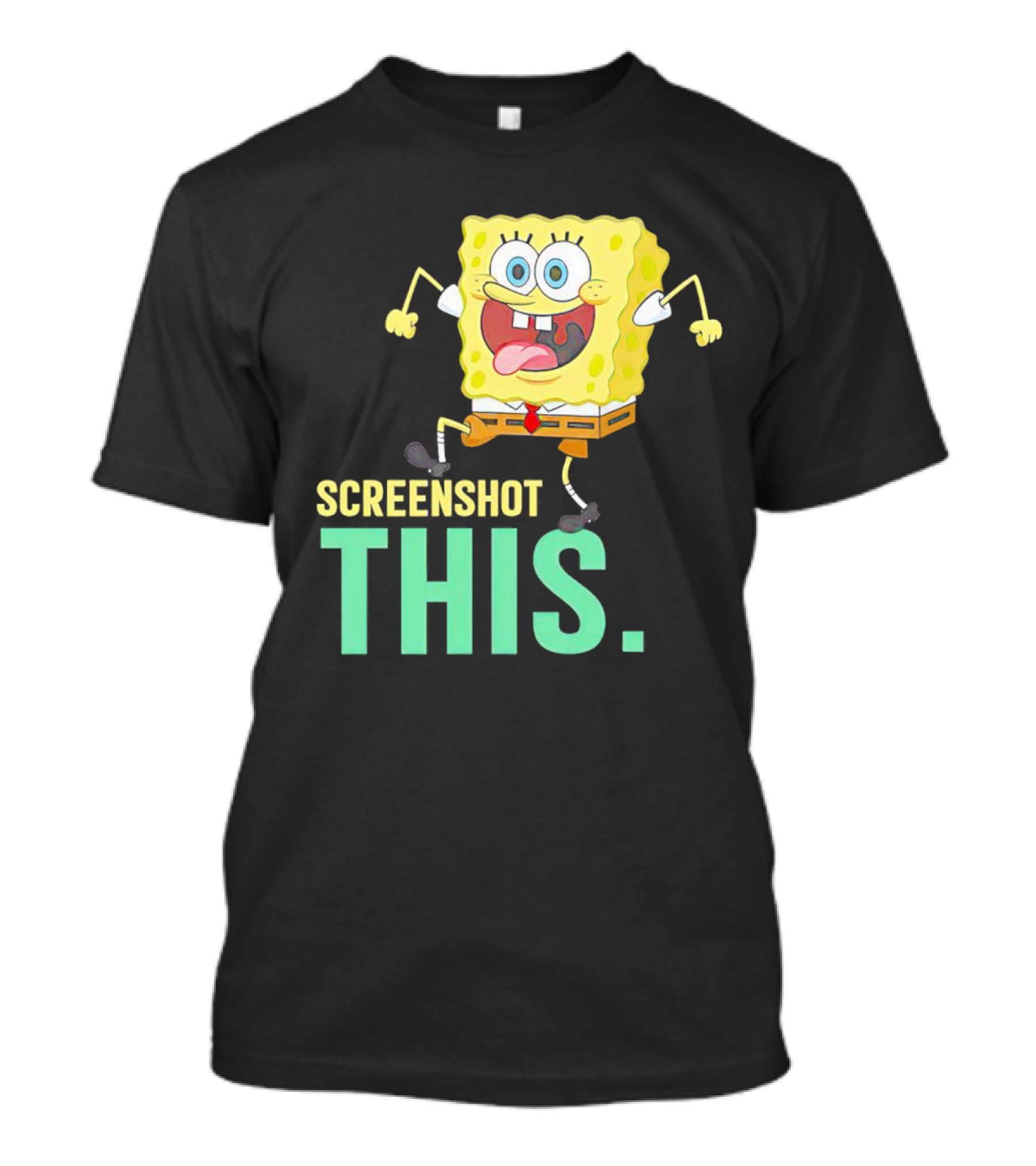 SpongeBob SquarePants Screenshot This Meme Joke T-Shirt