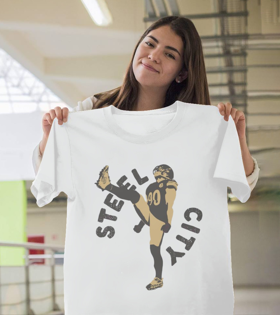 Steel City TJ Watt Pittsburgh Steelers Football T-Shirt